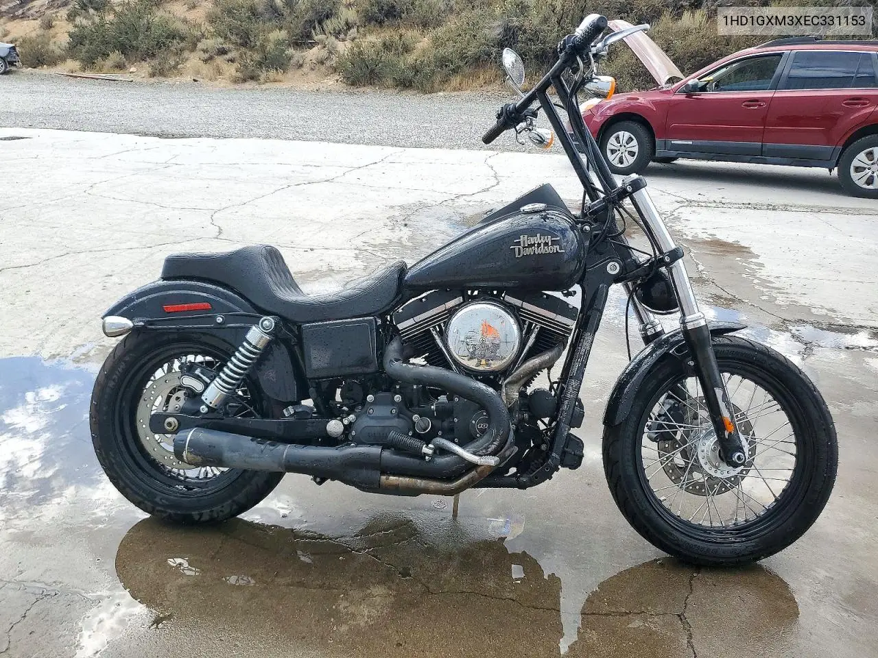 2014 Harley-Davidson Fxdb Dyna Street Bob VIN 1HD1GXM3XEC331153 фото 1