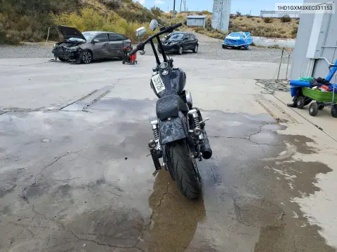 2014 Harley-Davidson Fxdb Dyna Street Bob VIN 1HD1GXM3XEC331153 фото 4