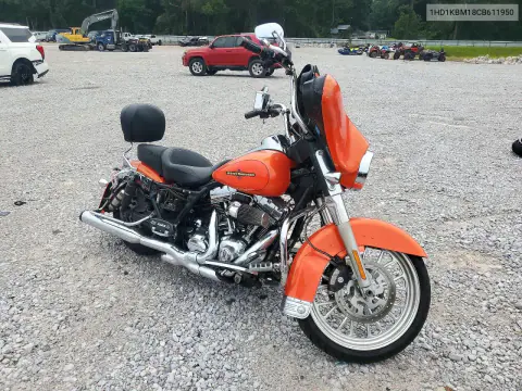 1HD1KBM18CB611950 — 2012 Harley-Davidson Street Glide, Сторона, фото до ремонта