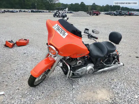 2012 Harley-Davidson Flhx Street Glide VIN 1HD1KBM18CB611950 фото 3
