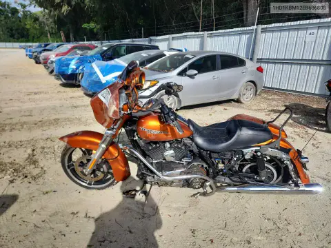 2014 Harley-Davidson Flhx Street Glide VIN 1HD1KBM12EB686808 фото 3