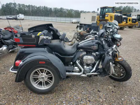 1HD1MAM13DB851056 — 2013 Harley-Davidson Tri Glide Ultra, Повреждения со всех сторон, фото до ремонта