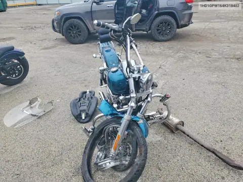 1HD1GPW164K318402 — 2004 Harley-Davidson Wide Glide, фото 2 с аукциона Copart 22.10.2026, Повреждения со всех сторон