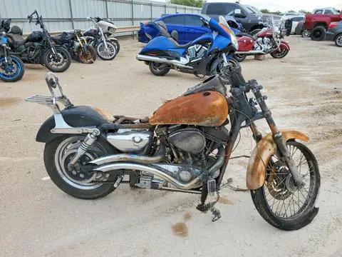 1HD1CGP191K146338 — 2001 Harley-Davidson XL1200, Пожар (Burn), фото до ремонта
