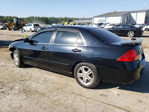 2007 HONDA ACCORD EX VIN 1HGCM56717A137229 фото 2