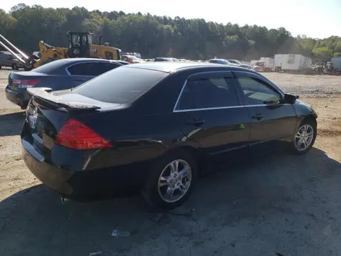 2007 HONDA ACCORD EX VIN 1HGCM56717A137229 фото 3