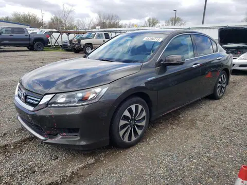 1HGCR6F30EA006262 — 2014 Honda Accord Hybrid, Задняя часть (Rear End), фото до ремонта