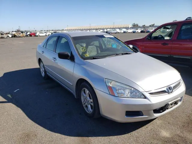 2007 HONDA ACCORD SE VIN JHMCM56307C005576 фото 1