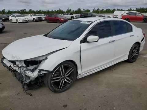 1HGCR2F16HA080698 — 2017 Honda Accord Sport Special Edition, Передняя часть (Front End), фото до ремонта