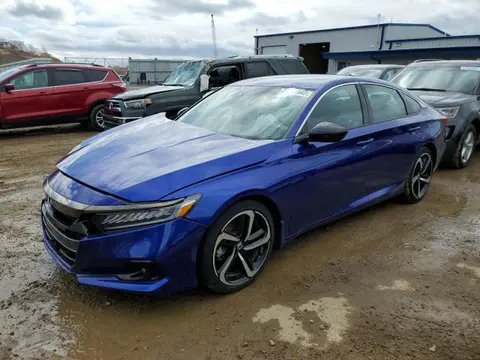 1HGCV1F3XNA121692 — 2022 Honda Accord Sport, Опрокидывание (Rollover), фото до ремонта
