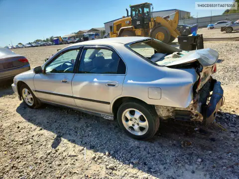 1HGCD5531TA075355 — 1996 Honda Accord, фото 2 с аукциона Copart, Задняя часть