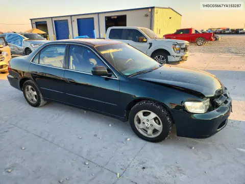 2000 Honda Accord Ex VIN 1HGCG5667YA153287 фото 4