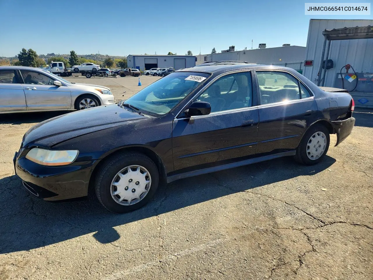 2001 Honda Accord Lx VIN JHMCG66541C014674 фото 1