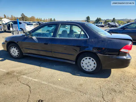 2001 Honda Accord Lx VIN JHMCG66541C014674 фото 2