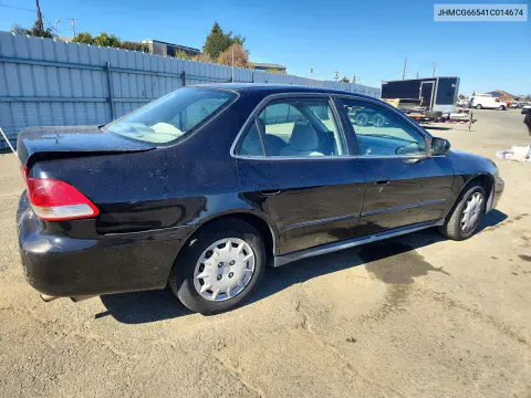 2001 Honda Accord Lx VIN JHMCG66541C014674 фото 3
