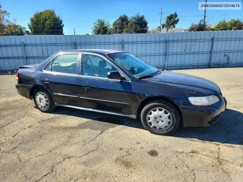 2001 Honda Accord Lx VIN JHMCG66541C014674 фото 4