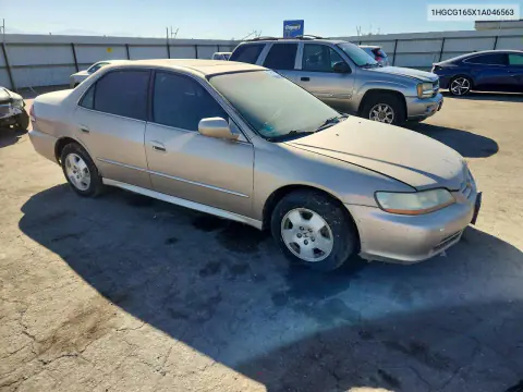 2001 Honda Accord Ex VIN 1HGCG165X1A046563 фото 4