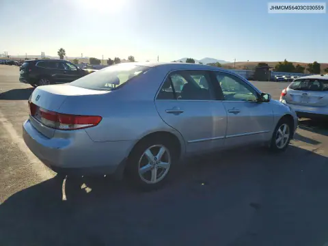 2003 Honda Accord Lx VIN JHMCM56403C030559 фото 3