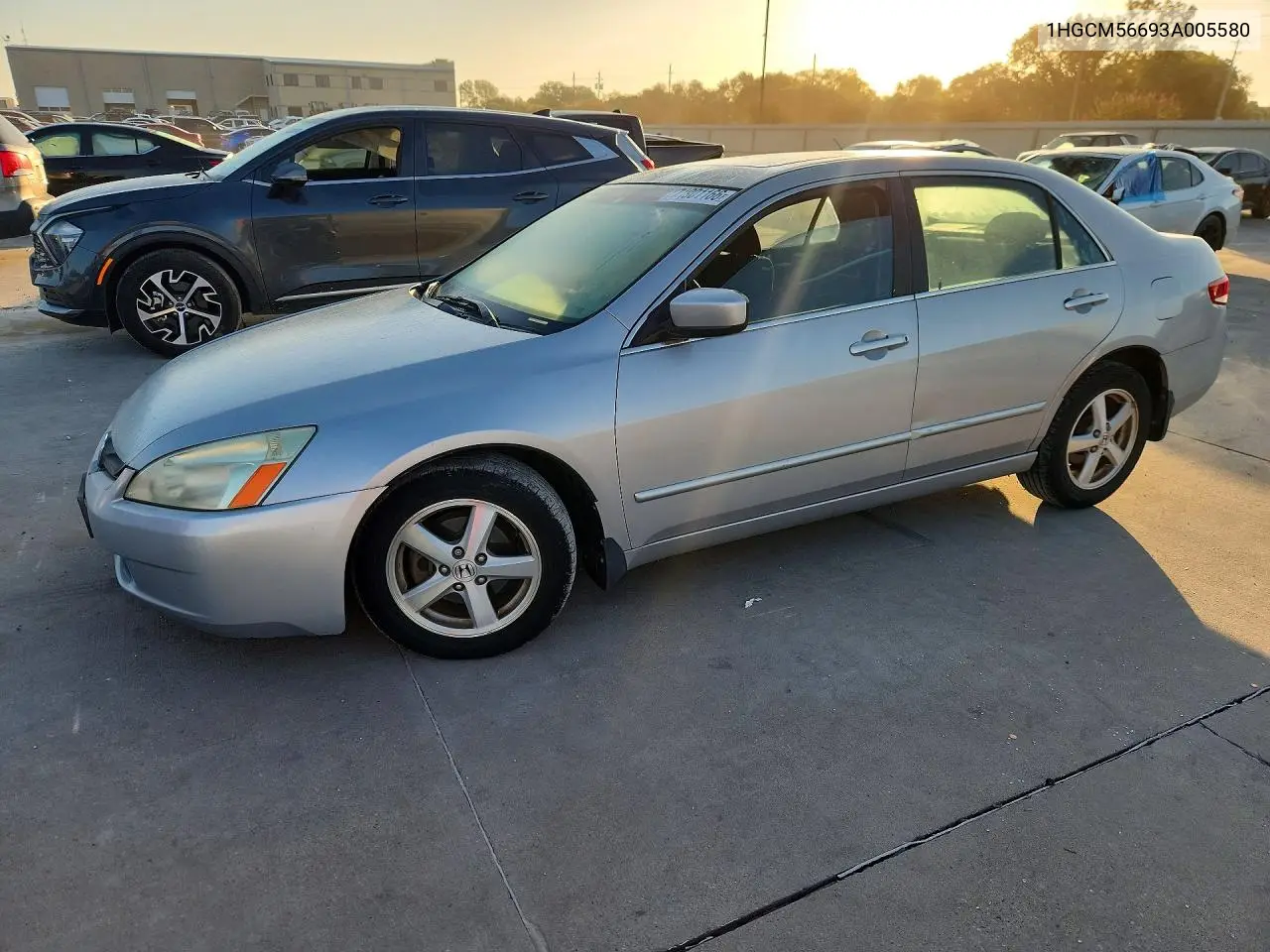 2003 Honda Accord Ex VIN 1HGCM56693A005580 фото 1