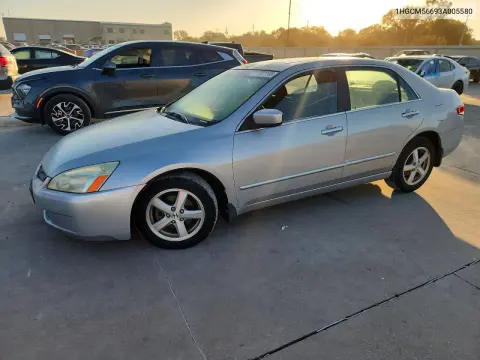 1HGCM56693A005580 — 2003 Honda Accord, Передняя часть, фото до ремонта