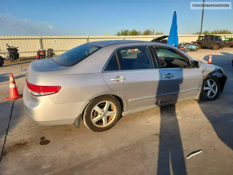 2003 Honda Accord Ex VIN 1HGCM56693A005580 фото 3