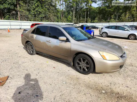 2003 Honda Accord Lx VIN 1HGCM56383A034624 фото 4