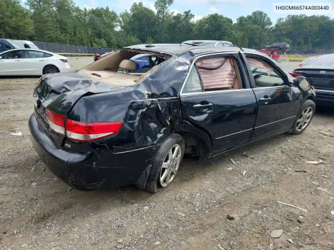 2004 Honda Accord Ex VIN 1HGCM66574A003440 фото 3