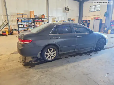 2004 Honda Accord Lx VIN 1HGCM563X4A076312 фото 3