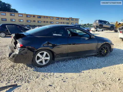 1HGCM71274A019348 — 2004 Honda Accord, фото 3 с аукциона Copart, Задняя часть