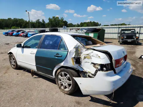 3HGCM56425G714127 — 2005 Honda Accord, фото 2 с аукциона Copart, Задняя часть