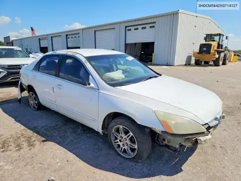 3HGCM56425G714127 — 2005 Honda Accord, фото 4 с аукциона Copart, Задняя часть
