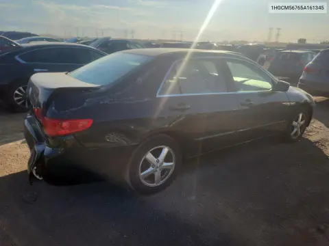 2005 Honda Accord Ex VIN 1HGCM56765A161345 фото 3