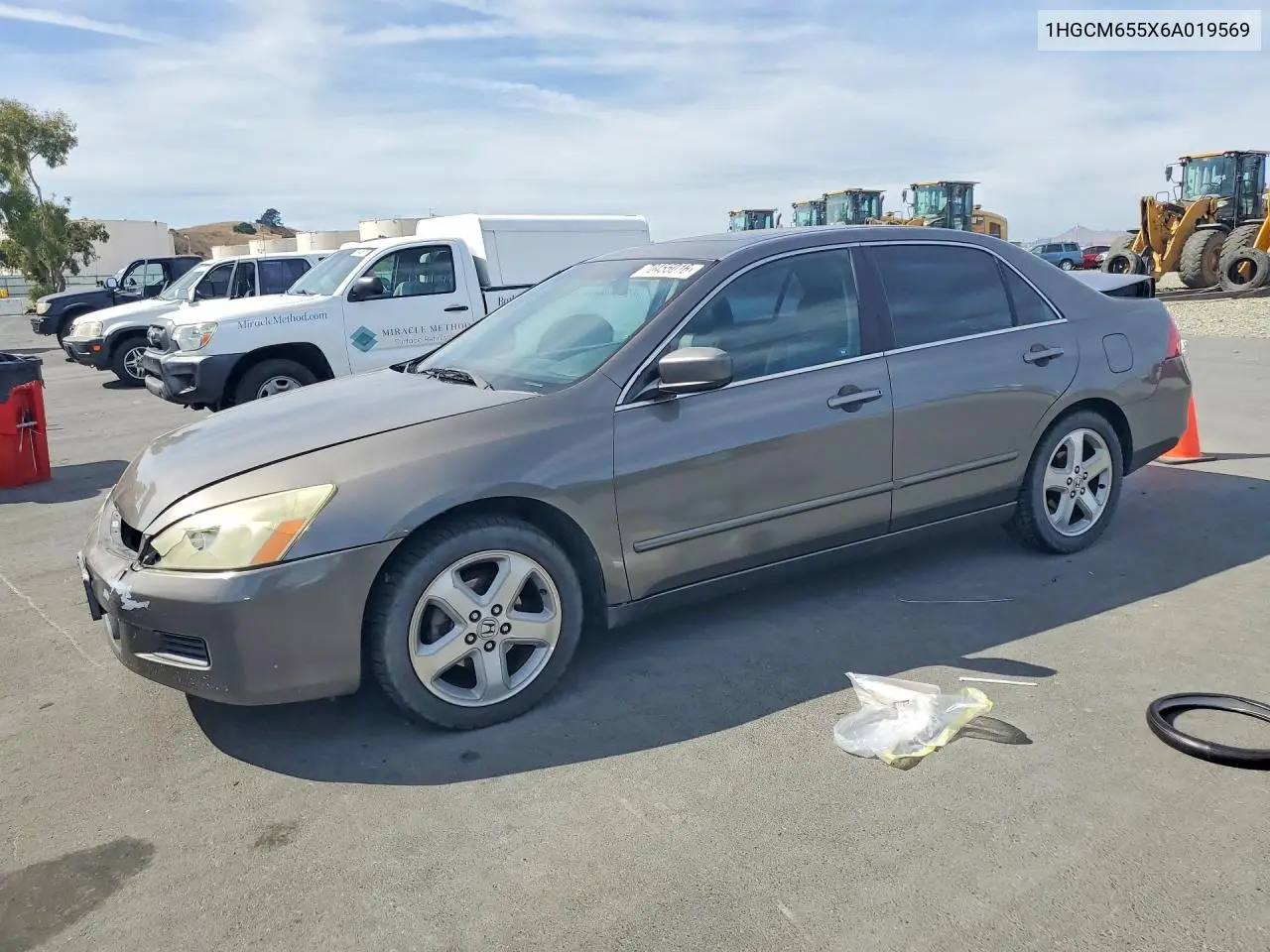 2006 Honda Accord Ex VIN 1HGCM655X6A019569 фото 1