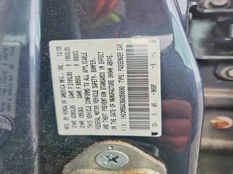 2006 HONDA ACCORD VIN 1HGCM56436A056690 фото 13