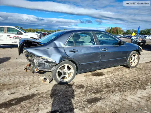 2006 Honda Accord Ex VIN 1HGCM55736A185640 фото 3