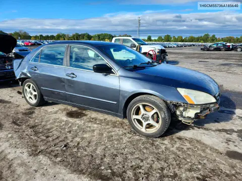 2006 Honda Accord Ex VIN 1HGCM55736A185640 фото 4