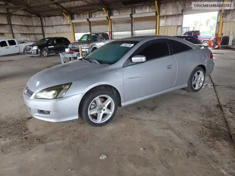 1HGCM81646A002261 — 2006 Honda Accord, Боковая часть, фото до ремонта