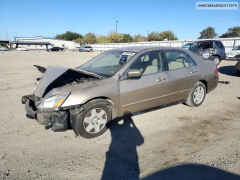 JHMCM56496C011979 — 2006 Honda Accord, Передняя часть, фото до ремонта