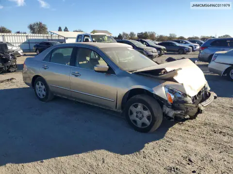 JHMCM56496C011979 — 2006 Honda Accord, фото 4 с аукциона Copart, Передняя часть