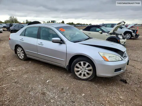 1HGCM66596A017908 — 2006 Honda Accord, фото 4 с аукциона Copart, Сторона