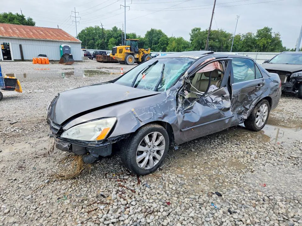2007 HONDA ACCORD VIN 1HGCM66587A046379 фото 1