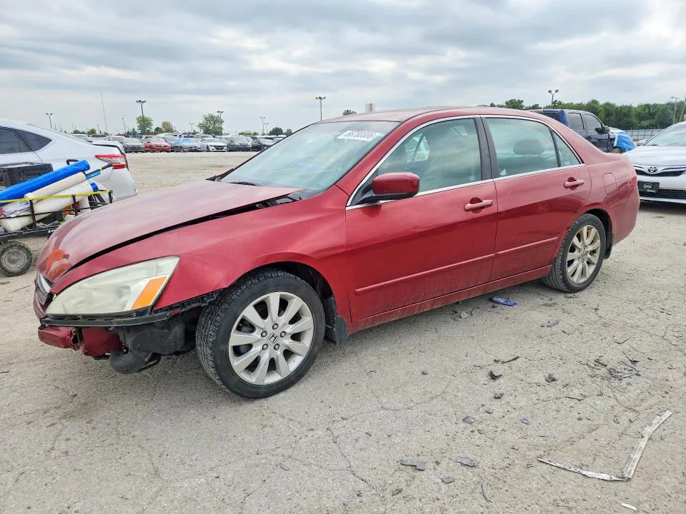 2007 HONDA ACCORD VIN 1HGCM66507A066240 фото 1