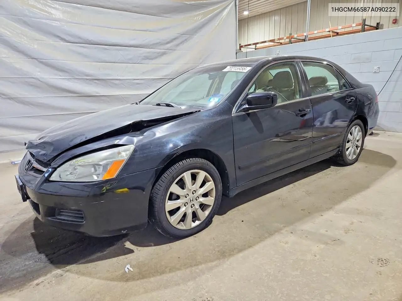 2007 Honda Accord Ex VIN 1HGCM66587A090222 фото 1