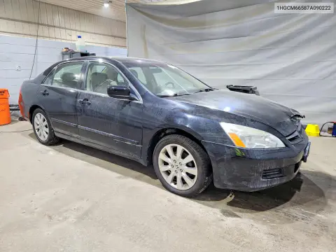2007 Honda Accord Ex VIN 1HGCM66587A090222 фото 4