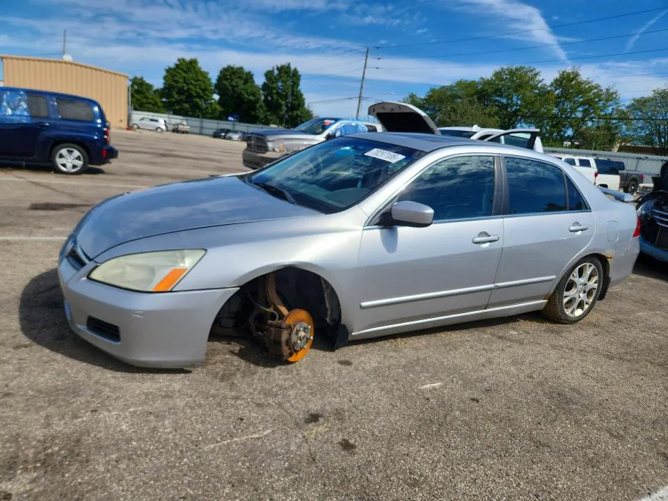 2007 HONDA ACCORD VIN 1HGCM66897A100072 фото 1