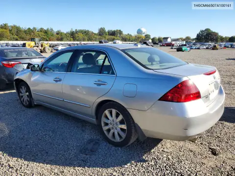 1HGCM66507A100161 — 2007 Honda Accord, фото 2 с аукциона Copart, Передняя часть