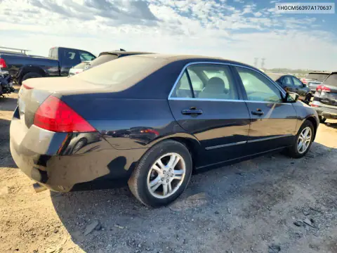 1HGCM56397A170637 — 2007 Honda Accord, фото 3 с аукциона Copart, Мелкие вмятины и царапины