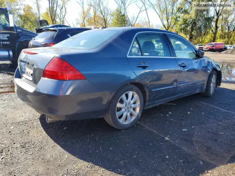 2007 Honda Accord Ex VIN 1HGCM66857A091046 фото 3