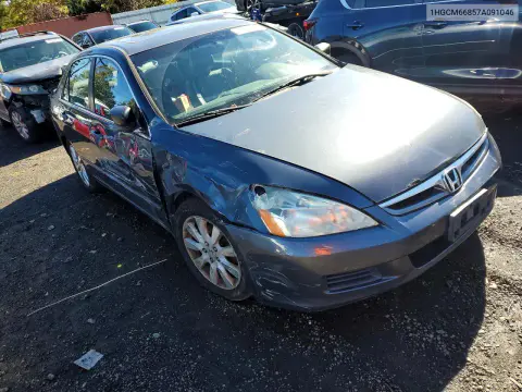 2007 Honda Accord Ex VIN 1HGCM66857A091046 фото 4