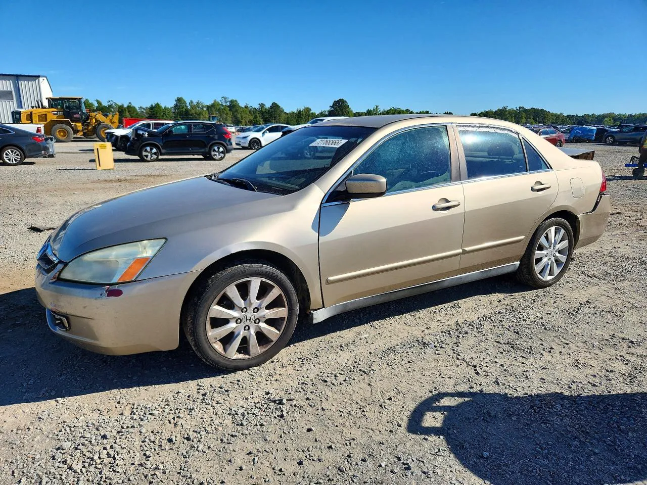 2007 Honda Accord Lx VIN 1HGCM56417A027576 фото 1